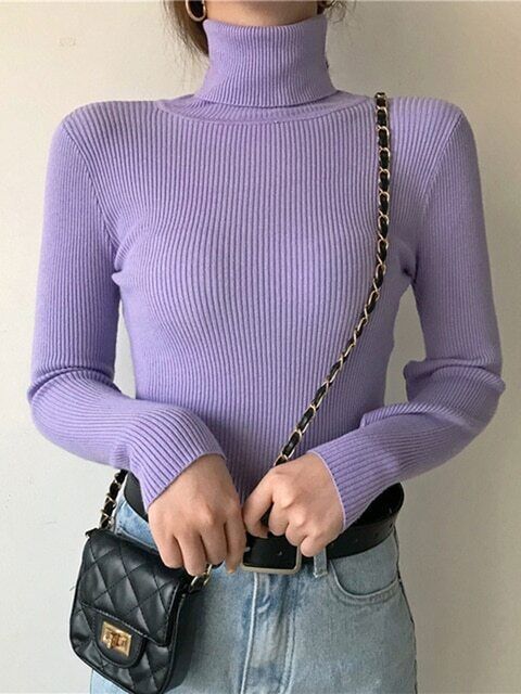 Women’s Slim Turtleneck Sweater
