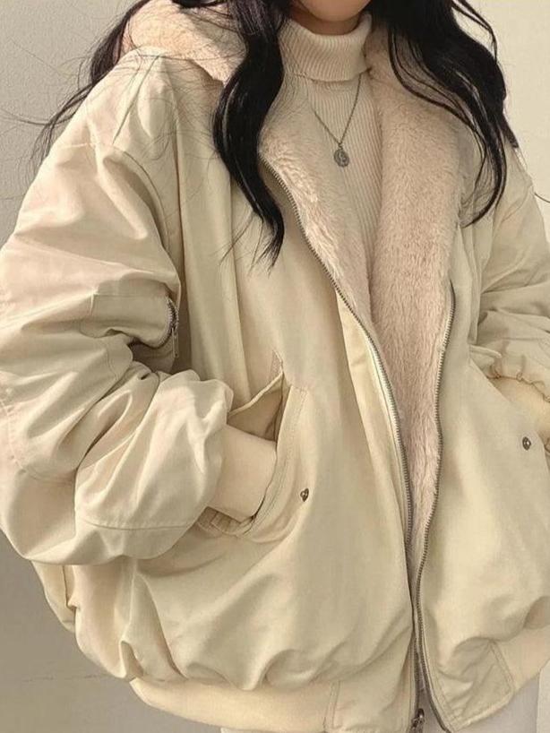 Women’s Double-Sided Hooded Coat