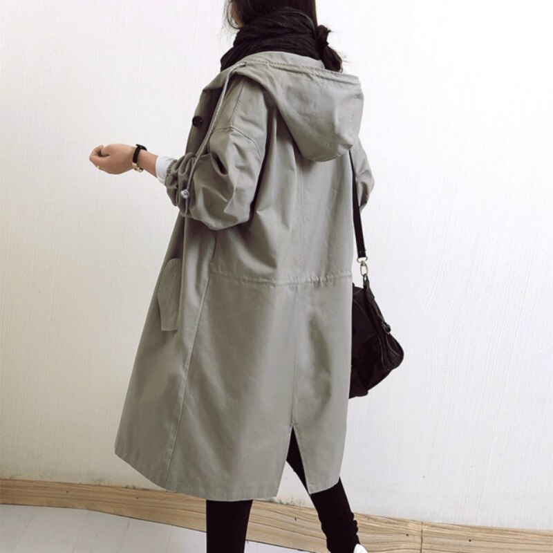 Women’s Buttoned Trench Coat