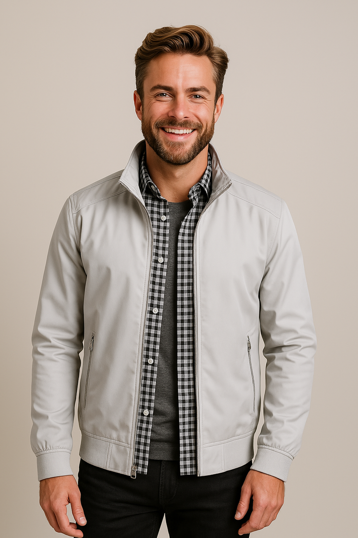Men’s  Casual Zip-Up Jacket