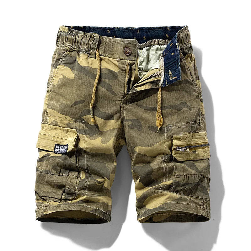 Men’s Camouflage Cargo Shorts – Utility Meets Everyday Style
