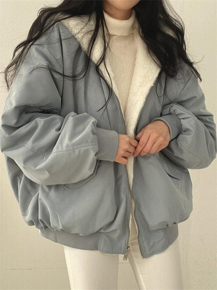 Women’s Double-Sided Hooded Coat