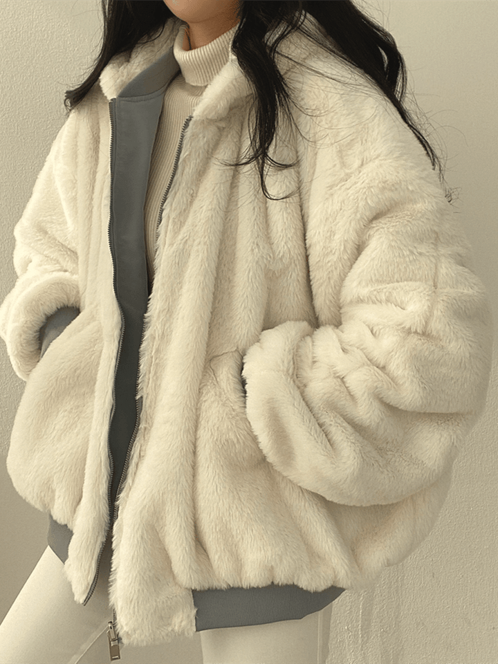 Women’s Double-Sided Hooded Coat