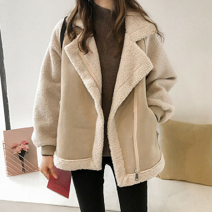 Women’s Suede Winter Coat