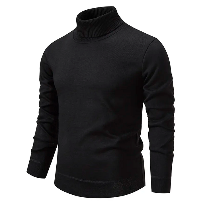 Men’s Ribbed Turtleneck Sweater
