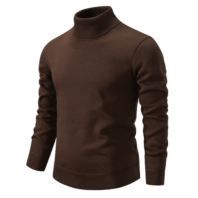 Men’s Ribbed Turtleneck Sweater