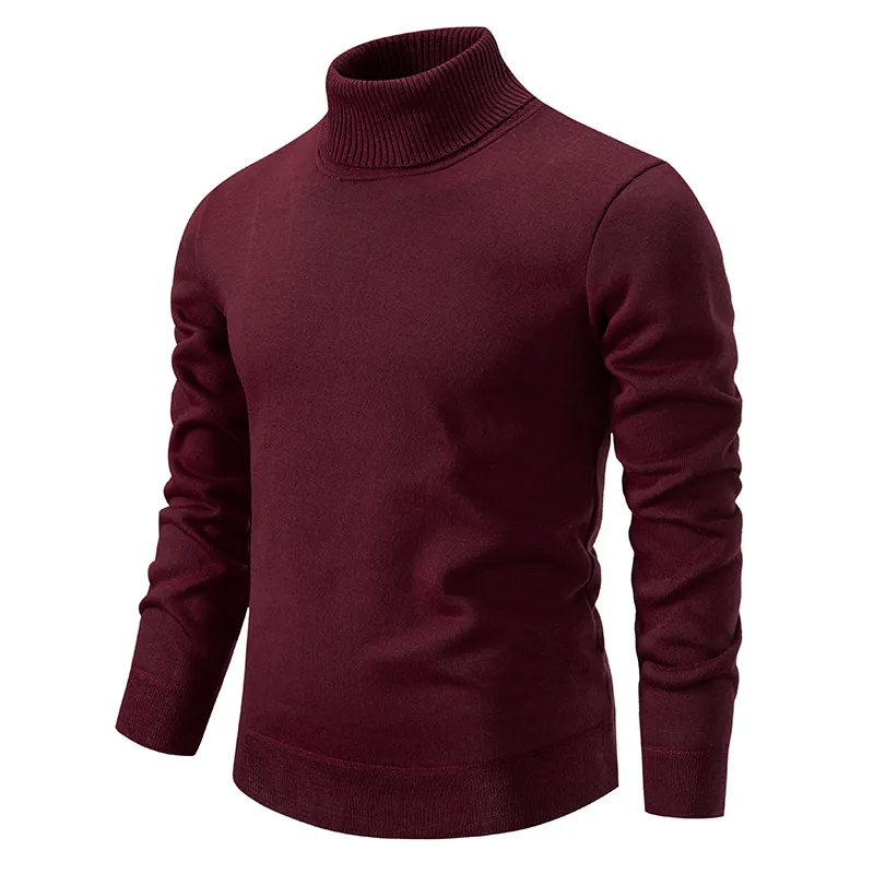 Men’s Ribbed Turtleneck Sweater